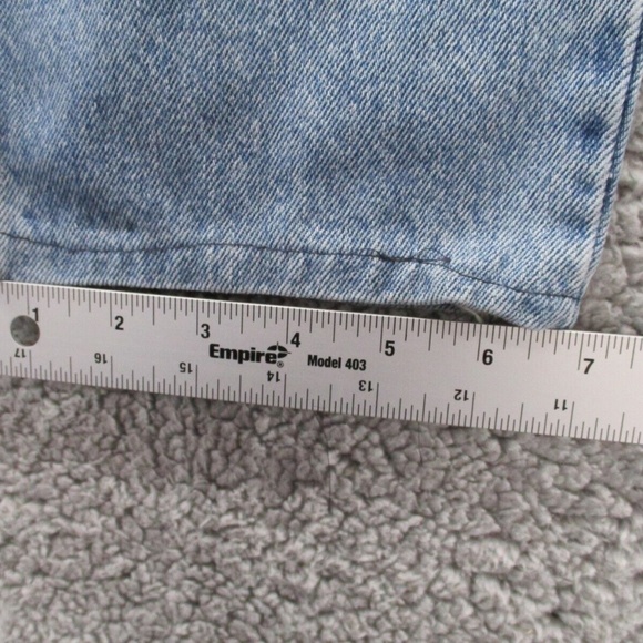 Vintage 1990's Levi's 550 Women's Relaxed Fit Tapered Leg Blue Jeans - Picture 8 of 15